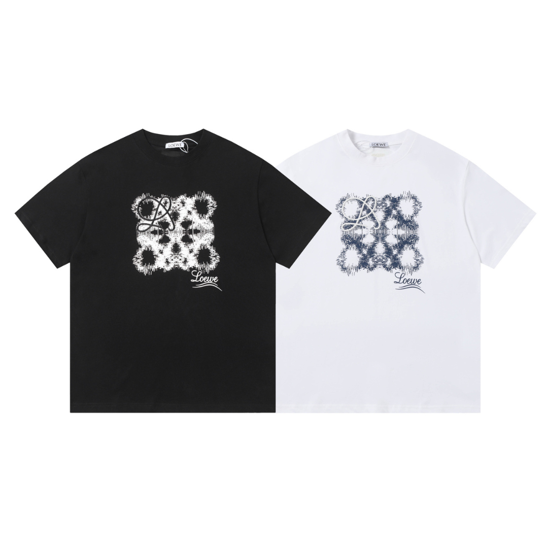 『M-2XL』取り入れたい 質感のいい 今季も大流行  カジュアル ラウンドネック 刺繍 プリント Ｔシャツ