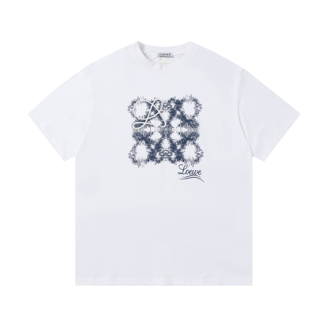 『M-2XL』取り入れたい 質感のいい 今季も大流行  カジュアル ラウンドネック 刺繍 プリント Ｔシャツ