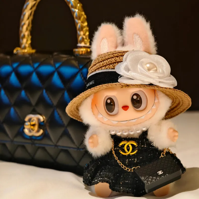 人気上昇中 絶対流行 プリンセス キュート エレガント labubuぬいぐるみペンダント 服