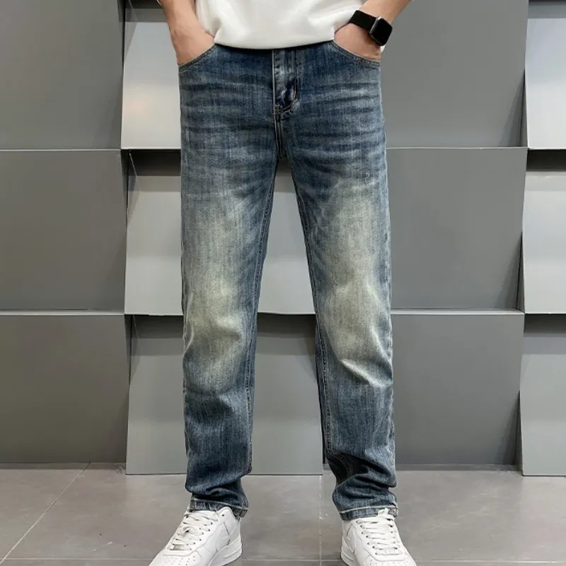 『S-2XL』理想的 快適 安定感抜群 シンプル 買わないと損 デニムパンツ