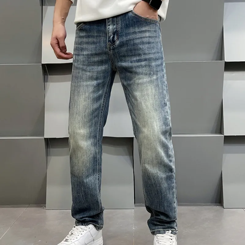 『S-2XL』理想的 快適 安定感抜群 シンプル 買わないと損 デニムパンツ