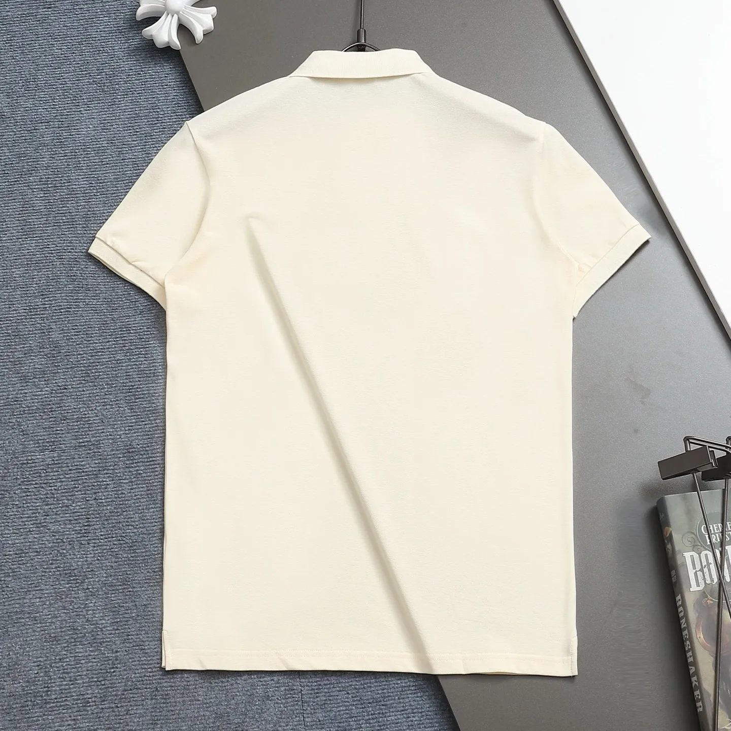 『M-3XL』三色選べる poloネック 着せやすい カジュアル 定番 Tシャツ