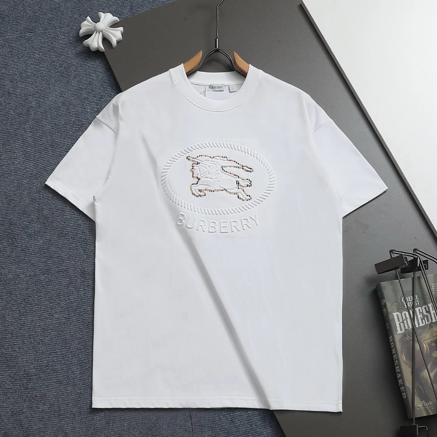 『XS-L』クルーネック シャリ感のある 肌触りの良い 薄手 半袖 Tシャツ