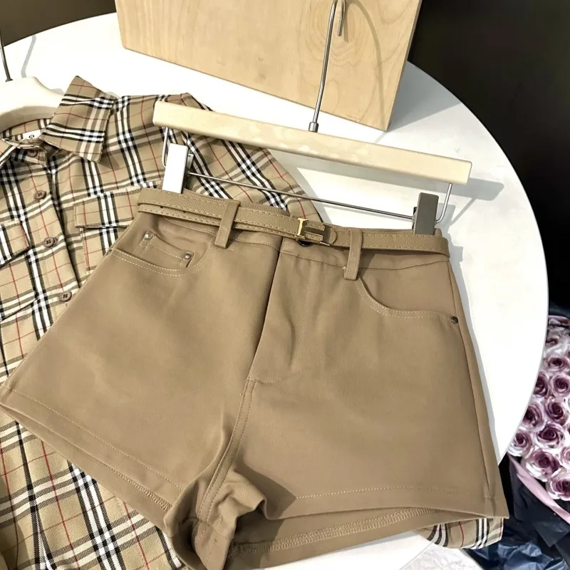 『S-L』好感度100％ 着回し最強 優しい雰囲気 アウター シャツ ショートパンツ