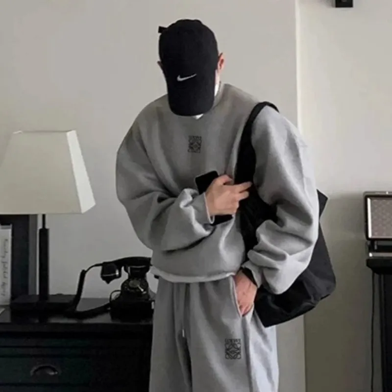 『M-4XL』お手頃価格 好感度UP 手触り良く 気質満点 トレーナー スウェットパンツ セット