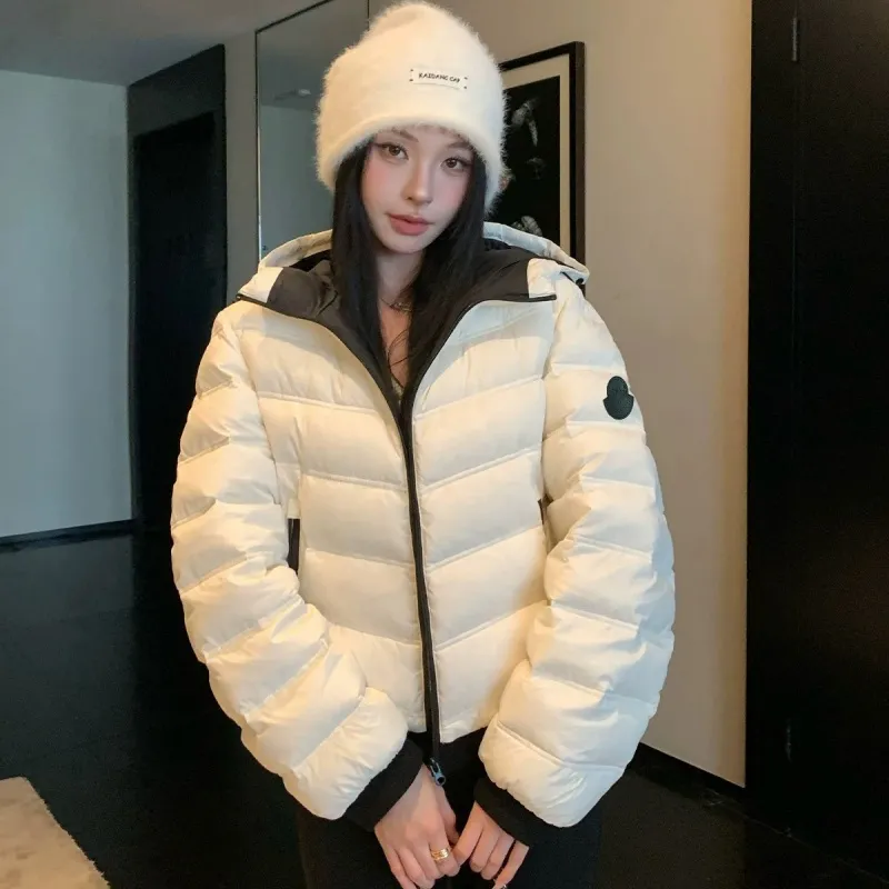 『S-L』目立つ トレンド シンプル 気質いい 安定感抜群 暖かい 着心地良い 合わせやすい ダウンアウター