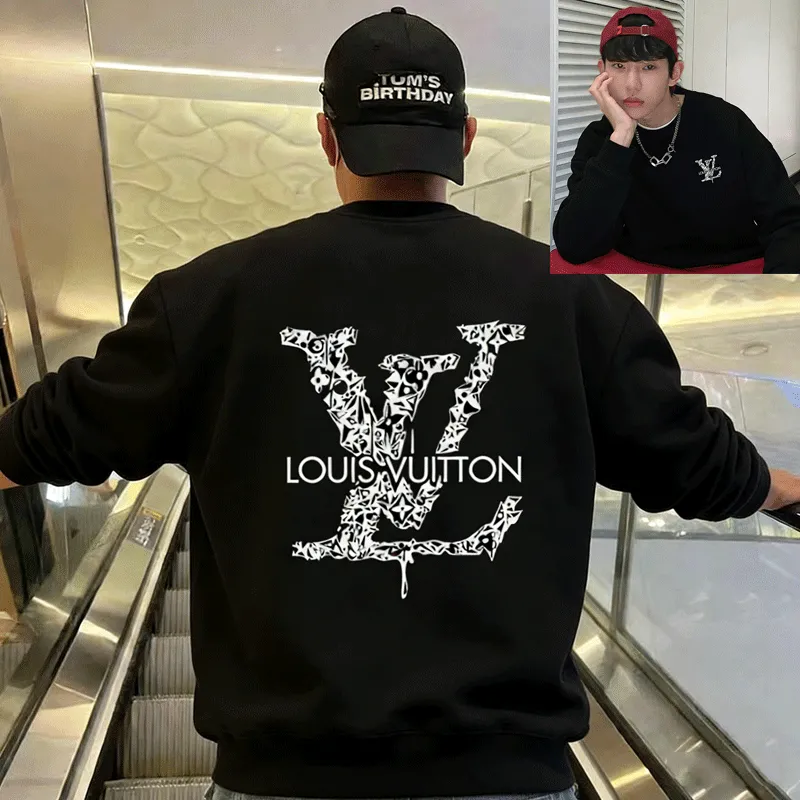 『S-5XL』超人気商品 期間限定 キレカジ ラウンドネック プリント 春秋冬 トレーナー