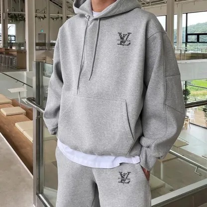 『M-5XL』大活躍 気質いい おしゃれ スポーツ シンプル 若見え パーカー セットアップ