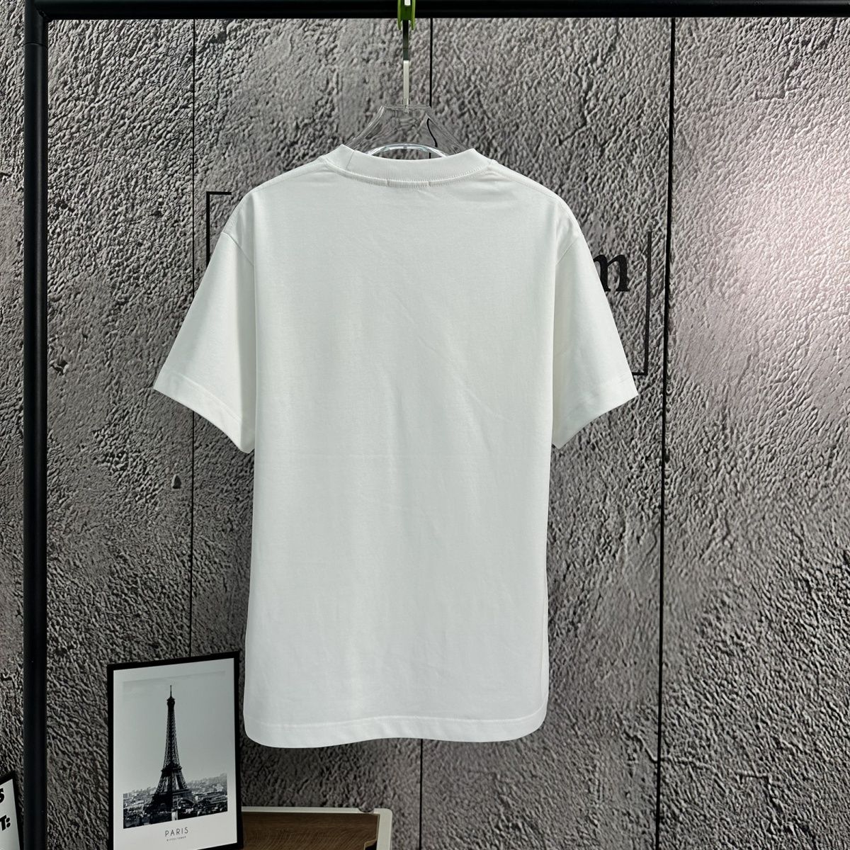 『S-2XL』新作サマーTシャツ 男女兼用のトレンディなプリント柄半袖シャツ