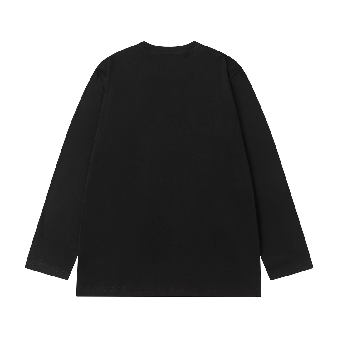 『S-XL』純綿の長袖Tシャツ カジュアルで着心地が良く、男女兼用です