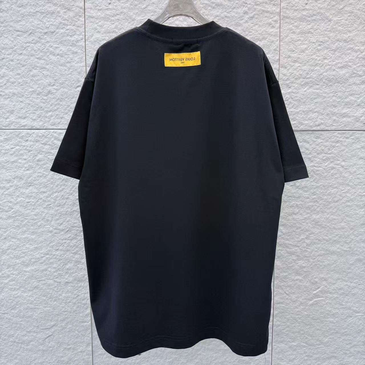 『S-2XL』新作 春夏 手描きグラフィティ クルーネック 半袖Tシャツ、ユニセックス