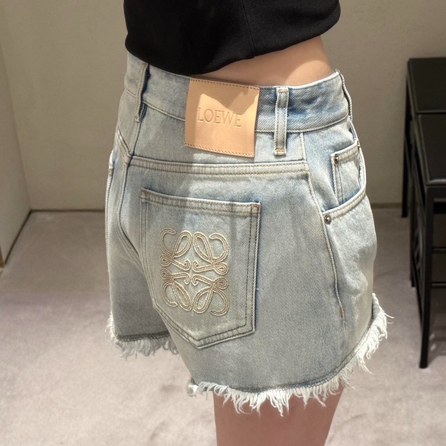 期間限定 新作刺繍入りレトロ万能ショートパンツ