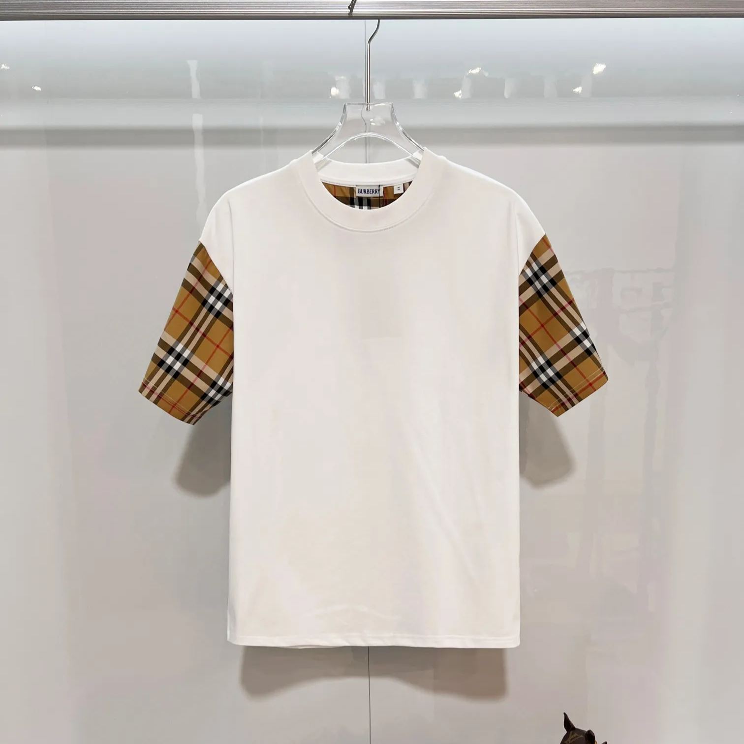 『S-XL』高級感のあるクルーネック半袖トップス カジュアルにも普段使いにも最適です