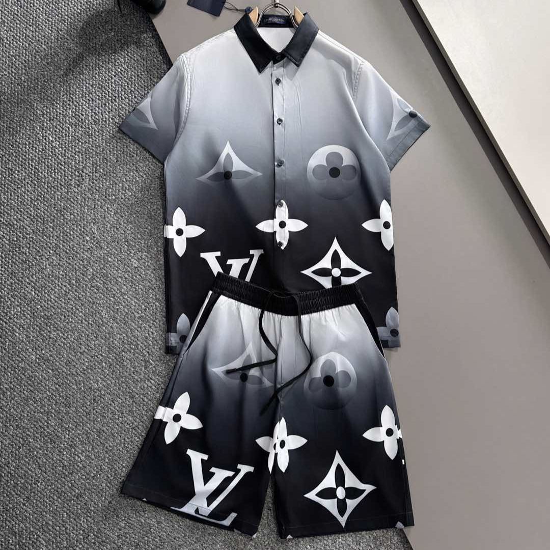 『M-3XL』高品質で通気性の良い生地を使用した半袖パンツセット おしゃれなサマーセット