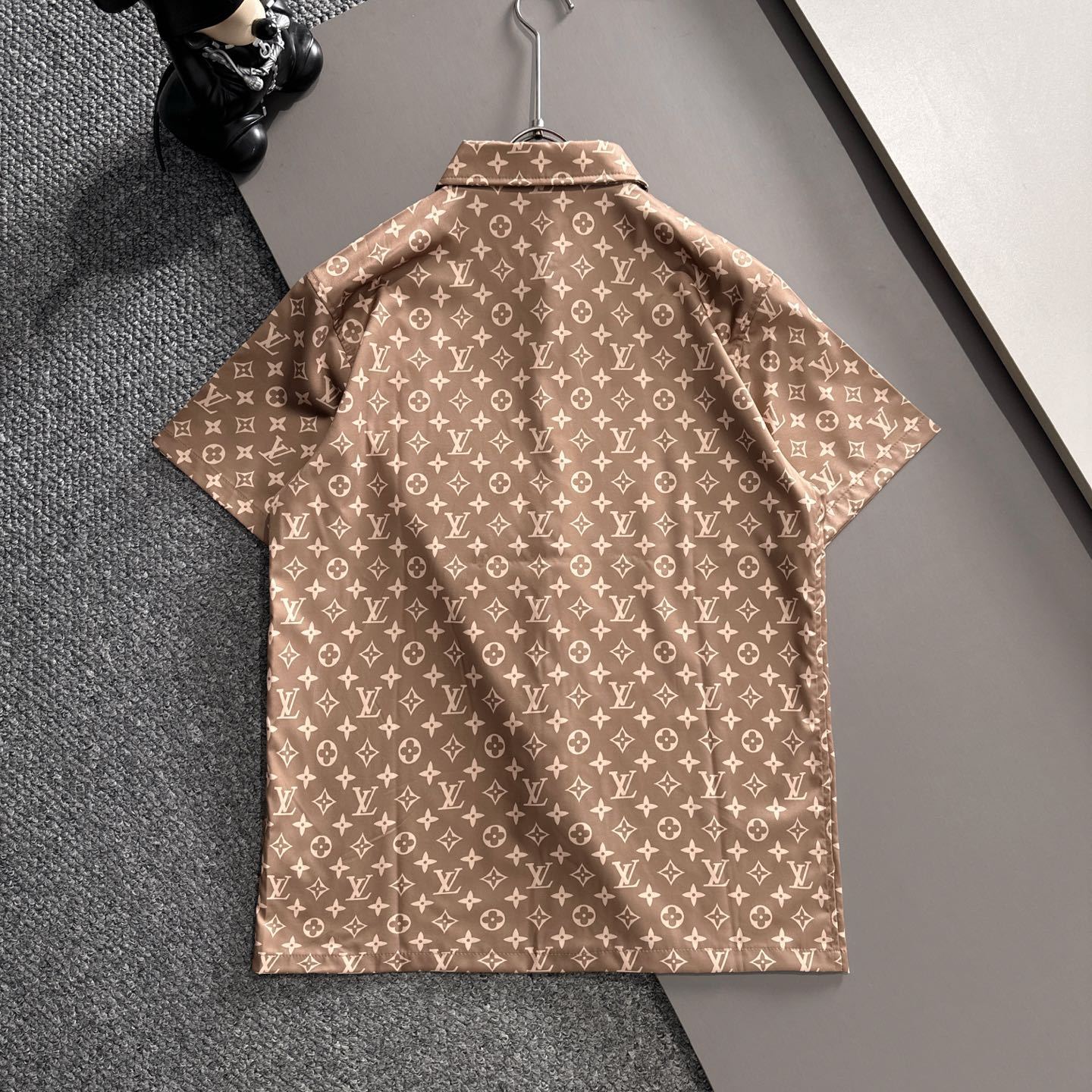 『M-3XL』トレンディなレトロセット、人気のシャツと半袖のツーピースセット