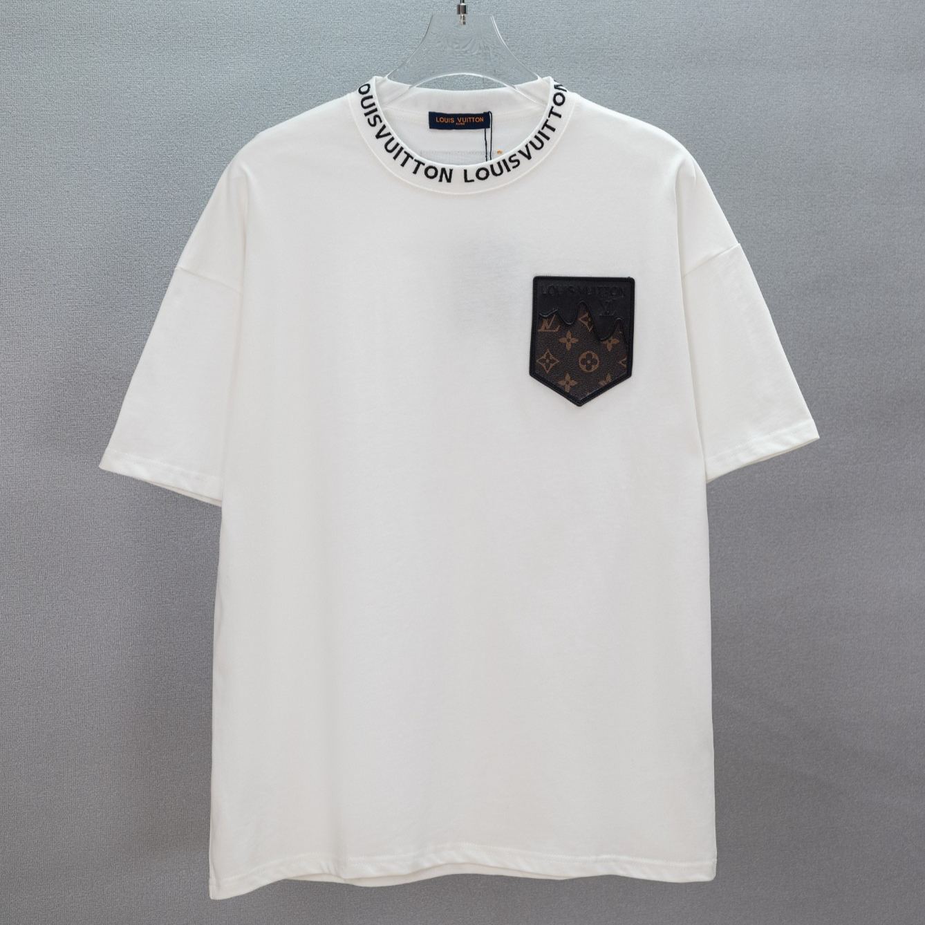 『S-XL』クラシックな刺繍入り半袖の新作サマーTシャツ