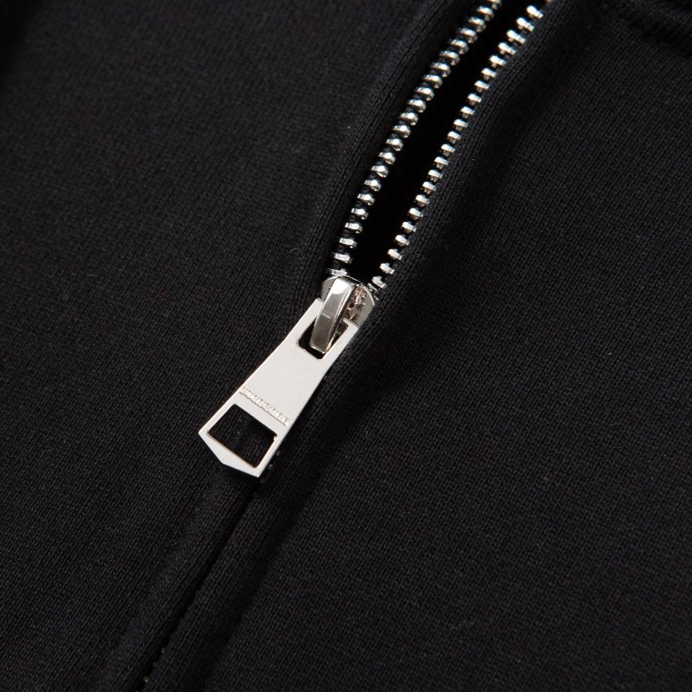『XS-L』刺繍入りフード付きカーディガン スウェットシャツ、高品質、ユニセックス