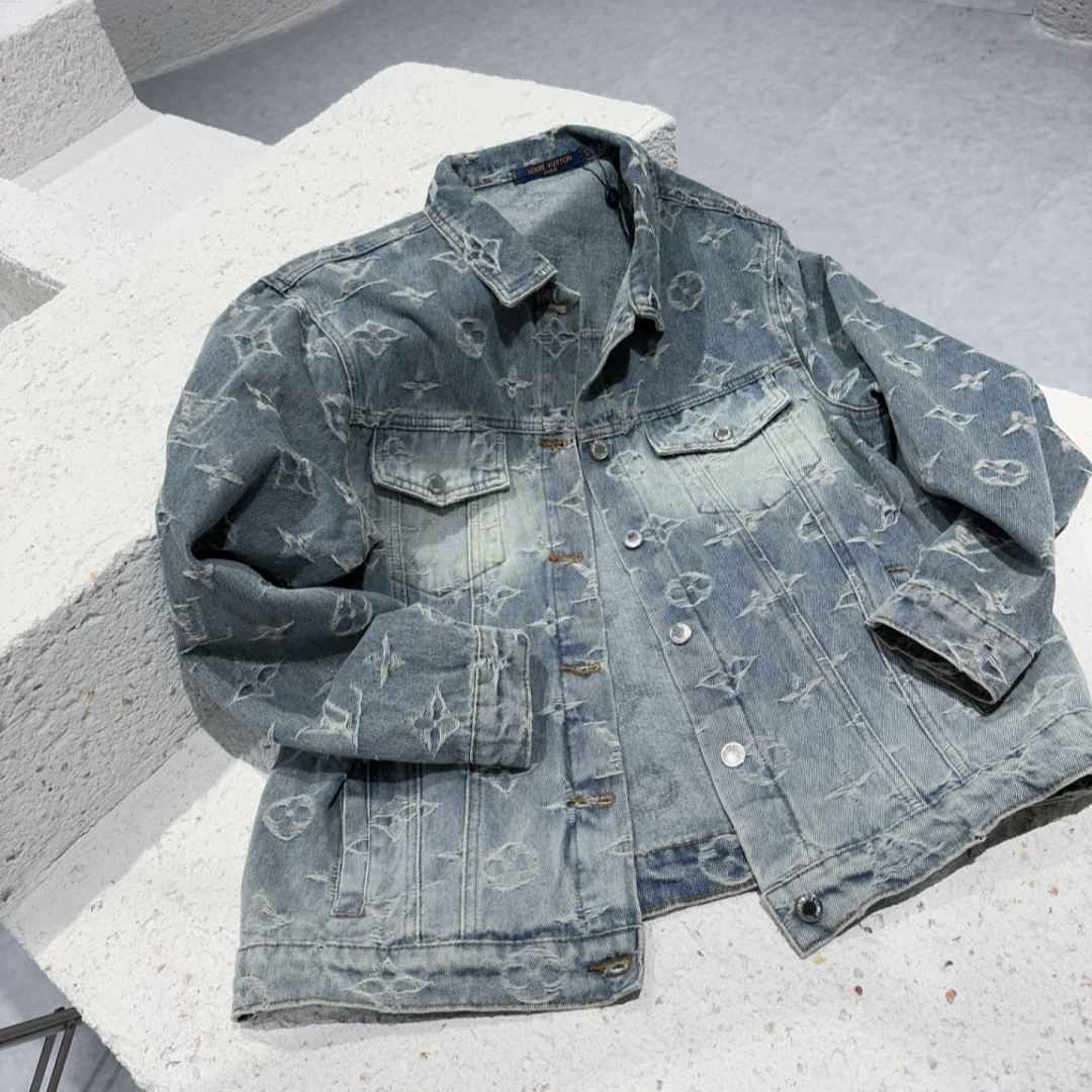 [S-XL]新作デニムジャケット、ユニセックスで、スタイリッシュかつ着回し力抜群。