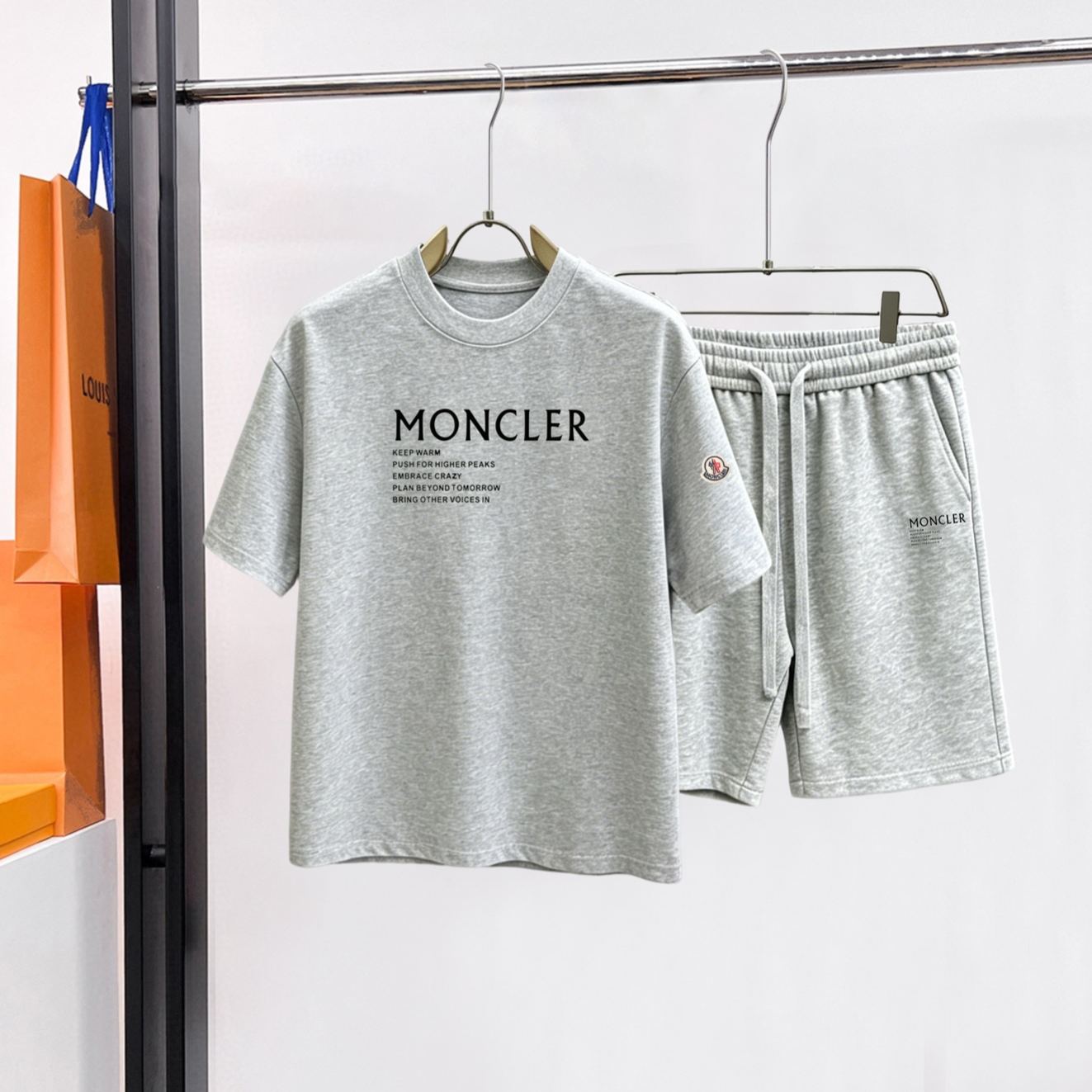 『M-3XL』新作レタープリント半袖セット