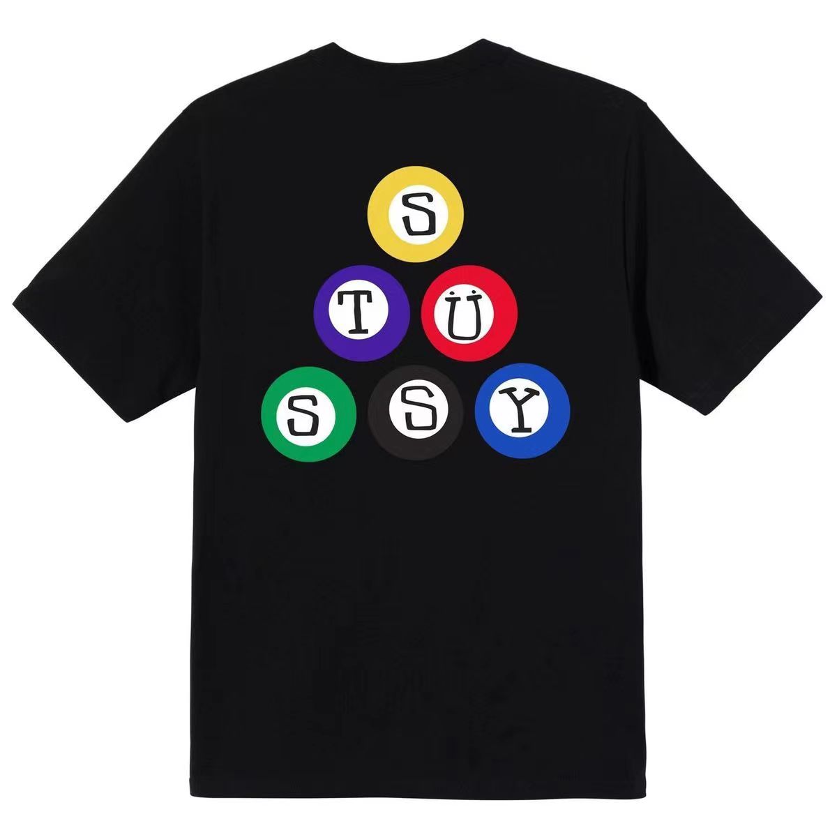 【期間限定割引価格】STUSSY creative fashion men's and women's T-shirts