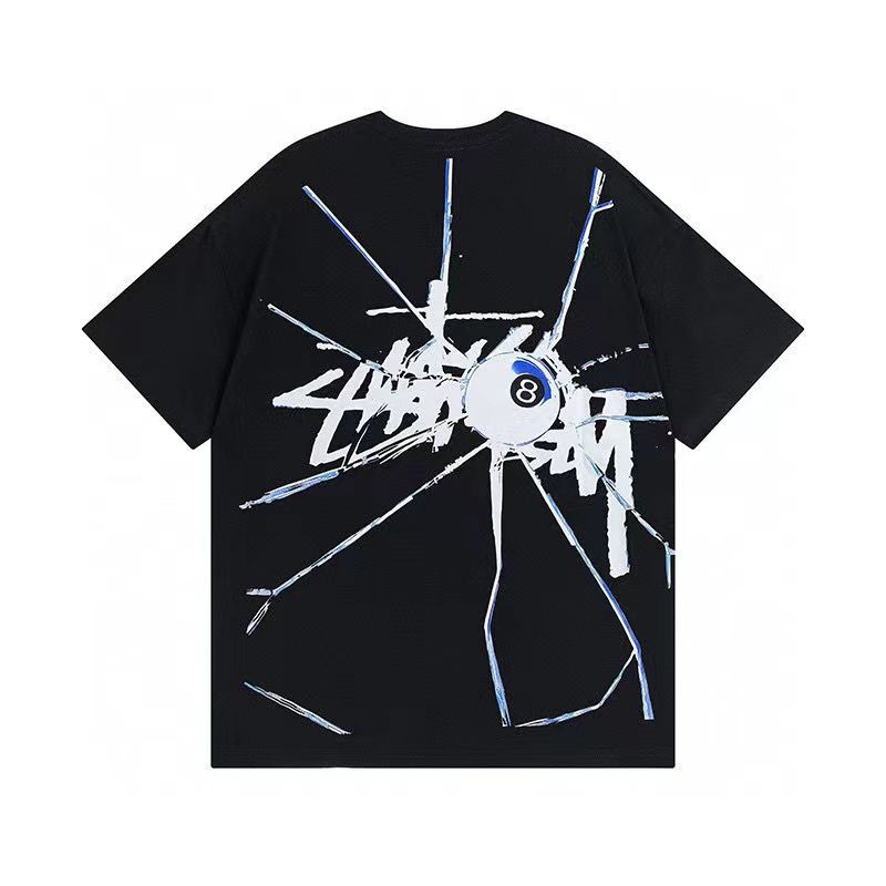 【期間限定割引価格】STUSSY 3D printing creative design series T-shirt