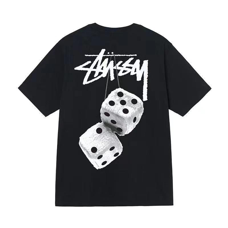 【期間限定割引価格】STUSSY DICE TEE Dice print short sleeve T-shirt