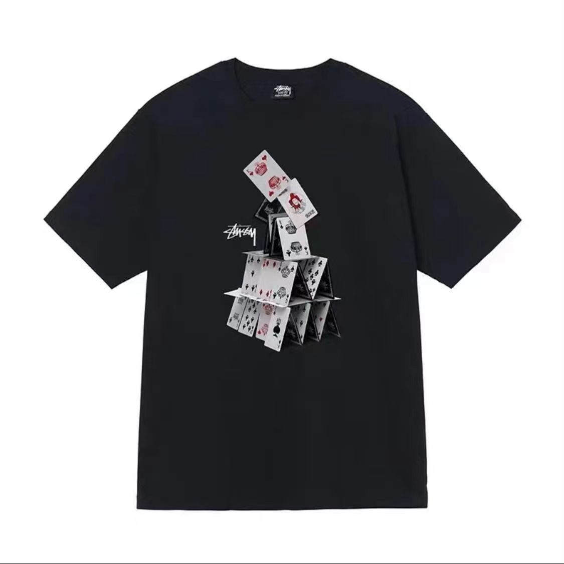 【期間限定割引価格】STUSSY creative poker series T-shirt