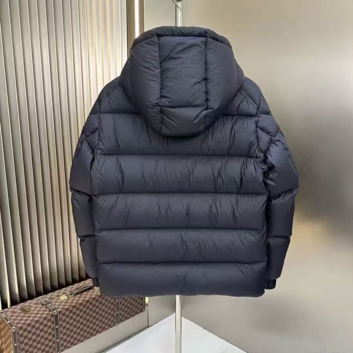 『L-4XL』マヤ 厚手マット 冬用ダックダウンジャケット 新スタイル 男女兼用 暖かいコート
