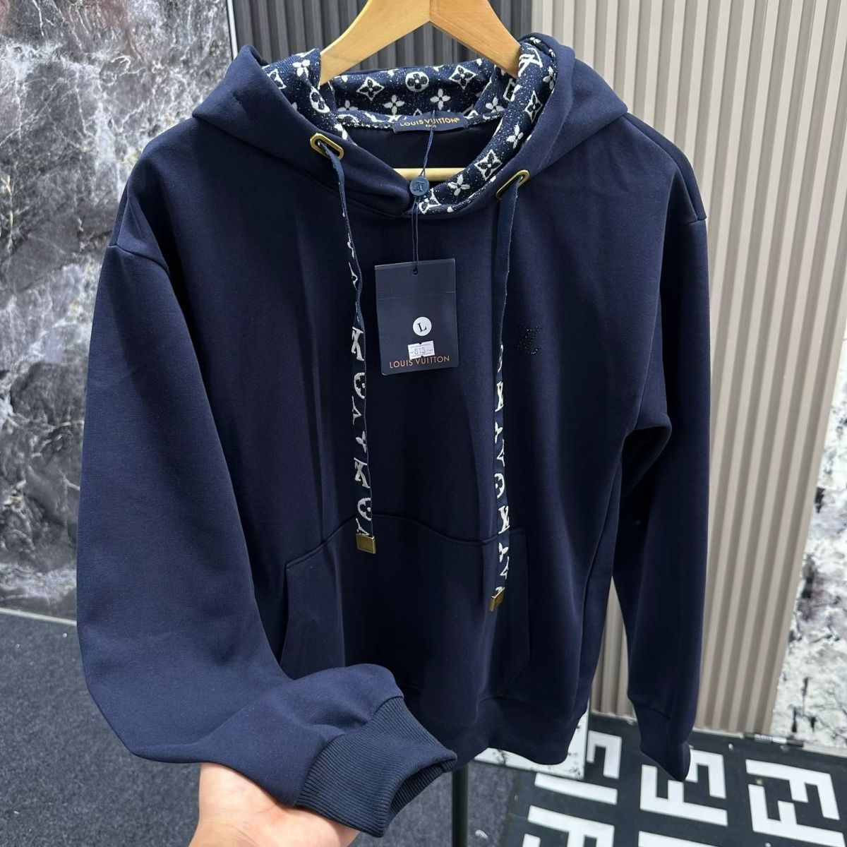 『L-4XL』冬用メンズ高品質フード付きスウェットシャツ、ファッショナブルでカジュアル