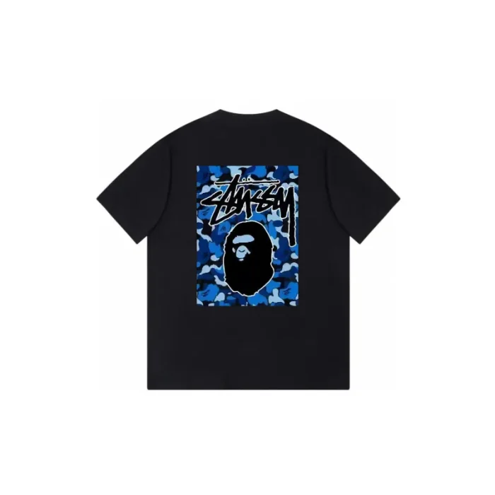 【期間限定割引価格】Stussy & Amp; A BATHING APE TEE