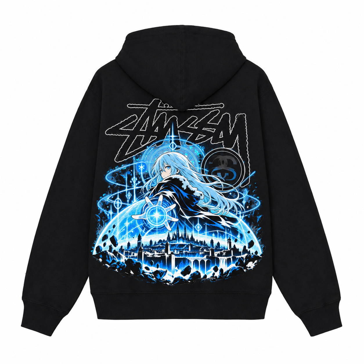 Stussy リムル・蒼の結界 パーカー