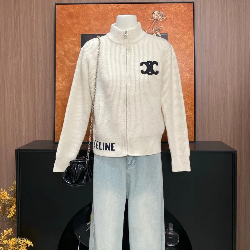 『フリーサイズ』上品 ファッション シンプル 合わせやすい 快適 モダン 柔らかい 刺繍 ニットセーター