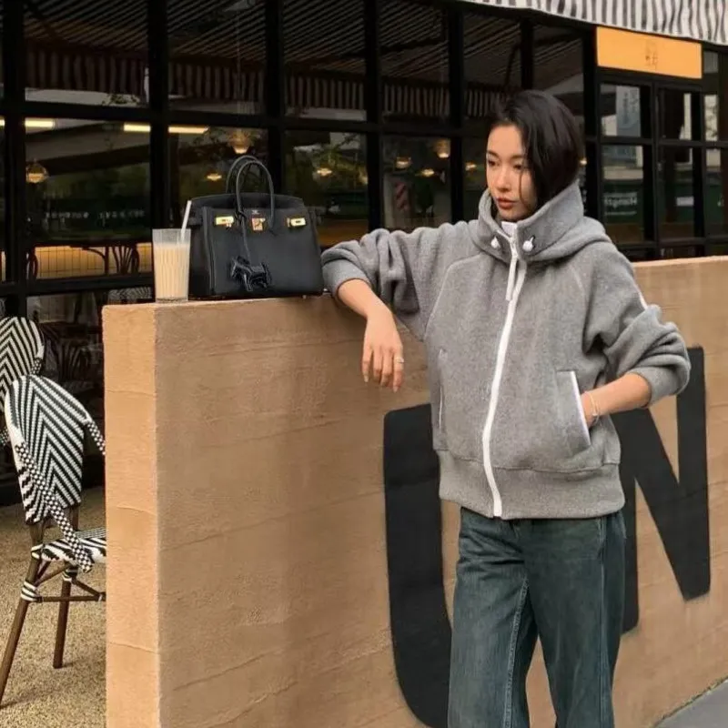 『フリー』おすすめ 目立つ 気質満点 おしゃれ ラシャ フード付き アウター