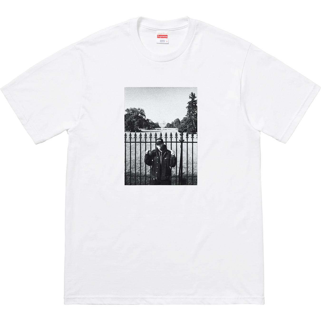 WHITE · S