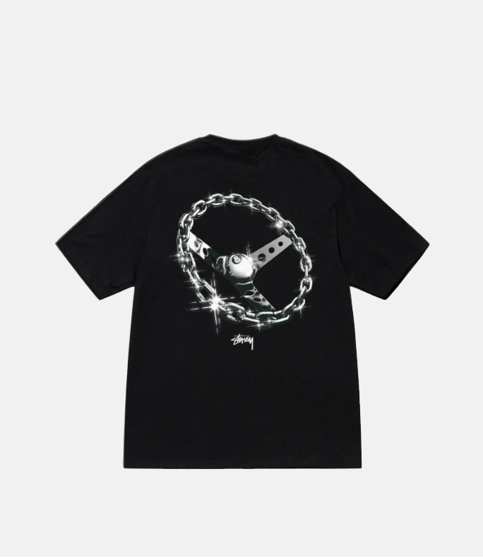 【期間限定割引価格】STUSSY CHAIN-LINK TEE