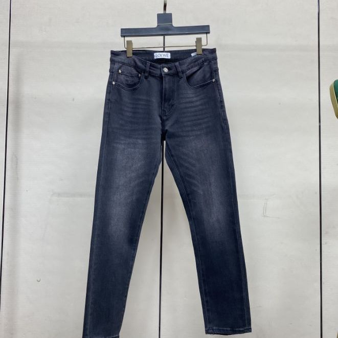 『29-40』ハイエンド重工芸高品質ヨーロッパ製ストレッチスリムフィットテーパードジーンズ