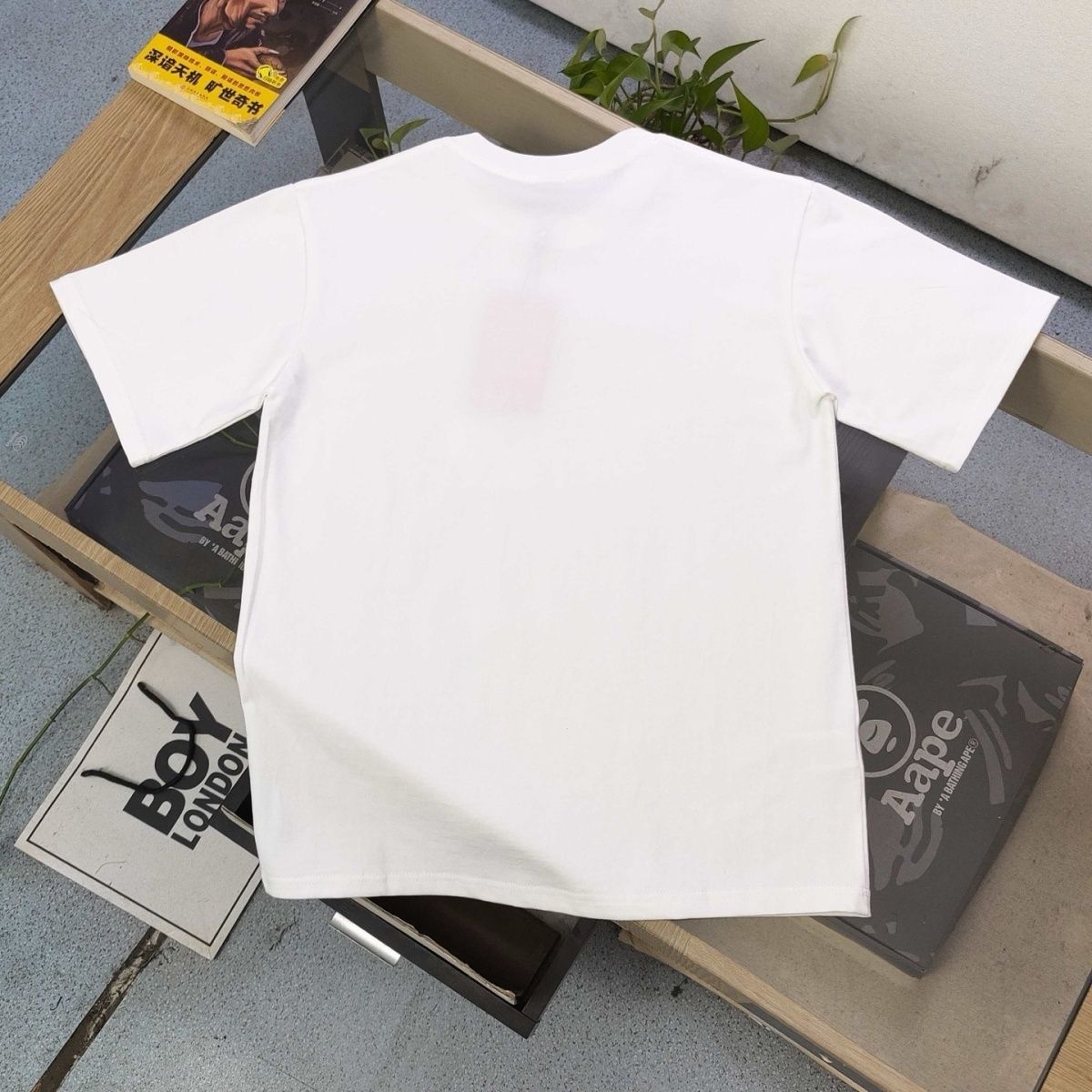 『S-4XL』夏にぴったりのトレンディなプリント柄カジュアルTシャツ 男女兼用でゆったりとした着心地です
