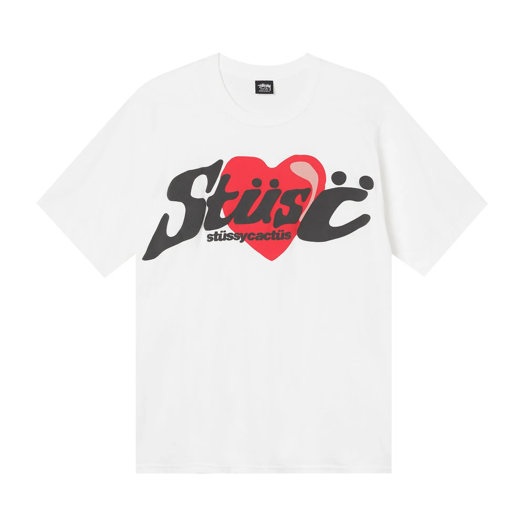 【期間限定割引価格】Stussy x Cactus Plant Flea Market Heart Tee