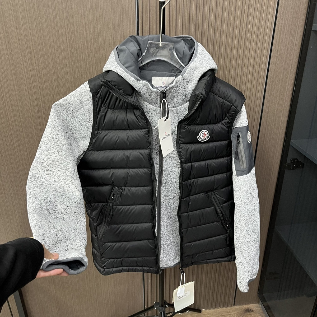 『XL-4XL』冬の新作フーデッドジャケット コットンベスト付き 2026冬トレンド 万能ジャケットトップス