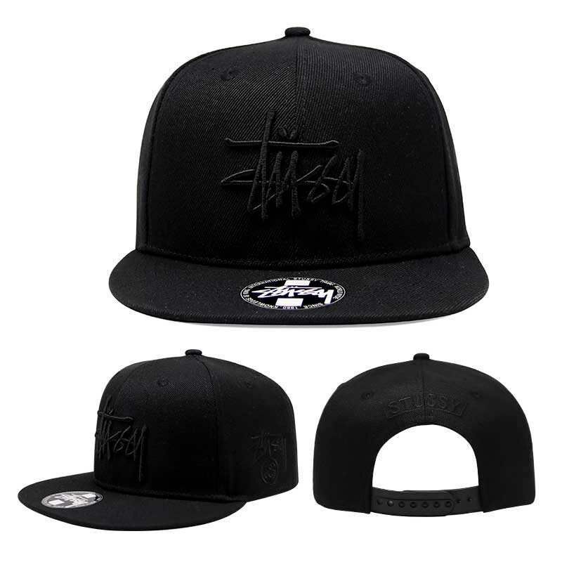 Black x Black logo · Adjustable {hat circumference 55-59CM}