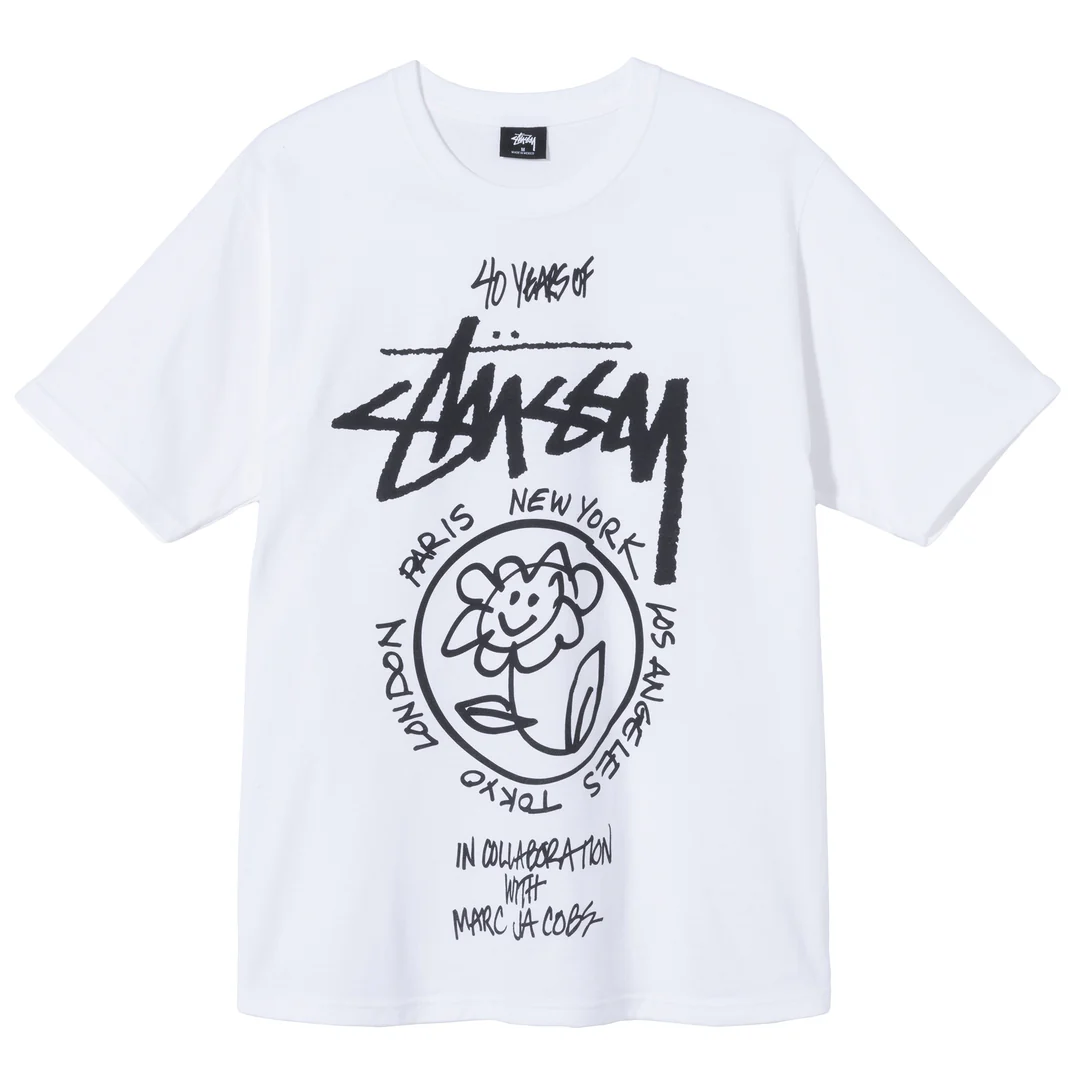 Stussy Marc Jacobs World Tour T