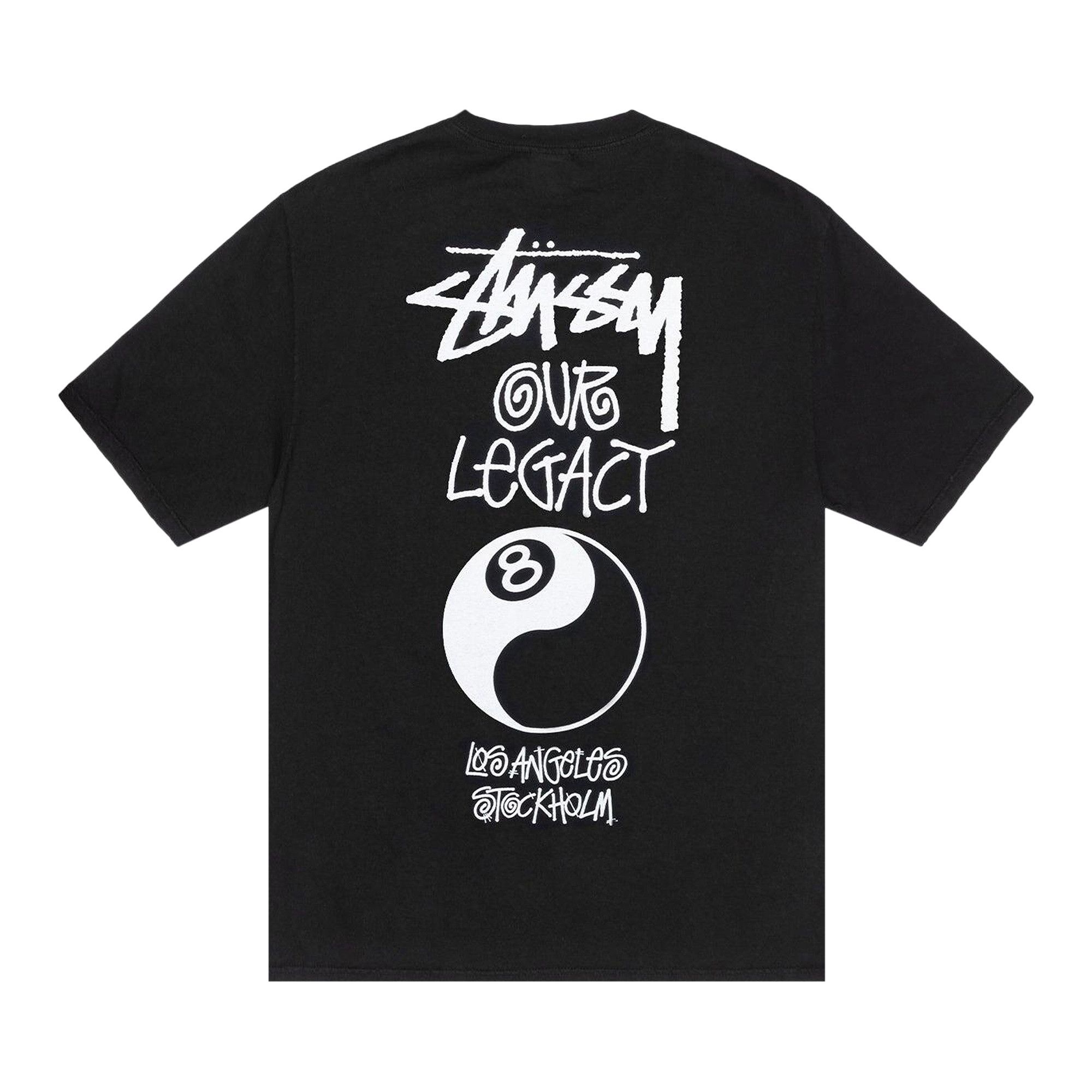 Stussy x Our Legacy Work Shop 8 Ball Yin Yang Tee