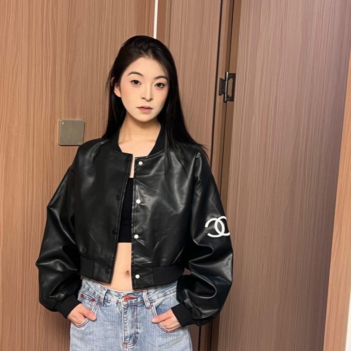 『S-XL』今季大ヒット！冬のショートレトロレザージャケット