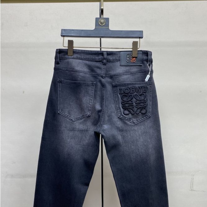 『29-40』ハイエンド重工芸高品質ヨーロッパ製ストレッチスリムフィットテーパードジーンズ