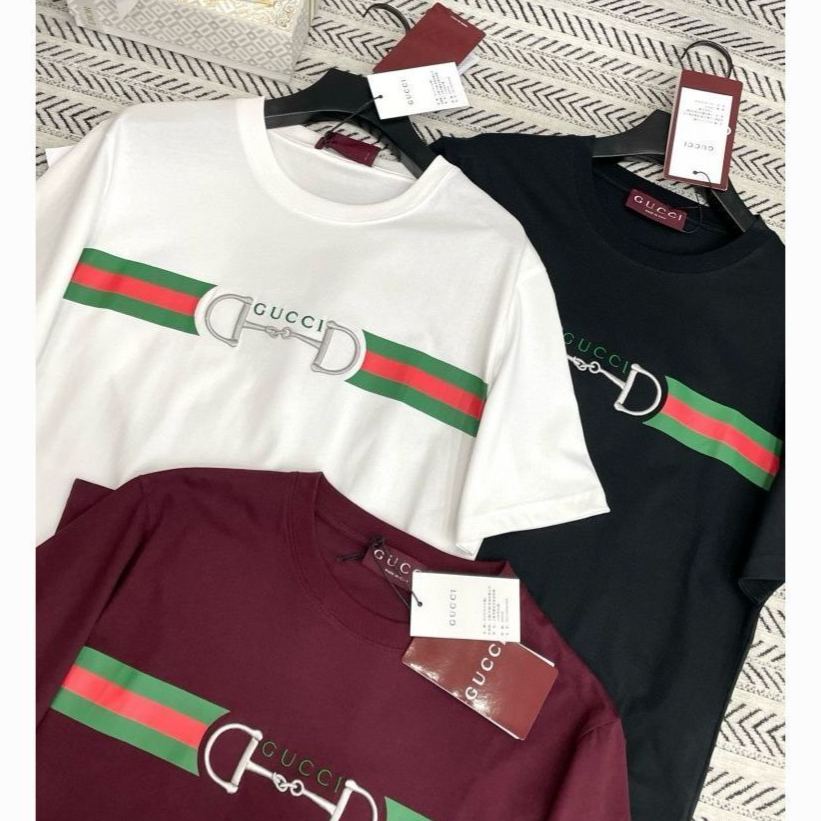 『M-4XL』夏にぴったりのおしゃれなラウンドネックプリントTシャツトップス