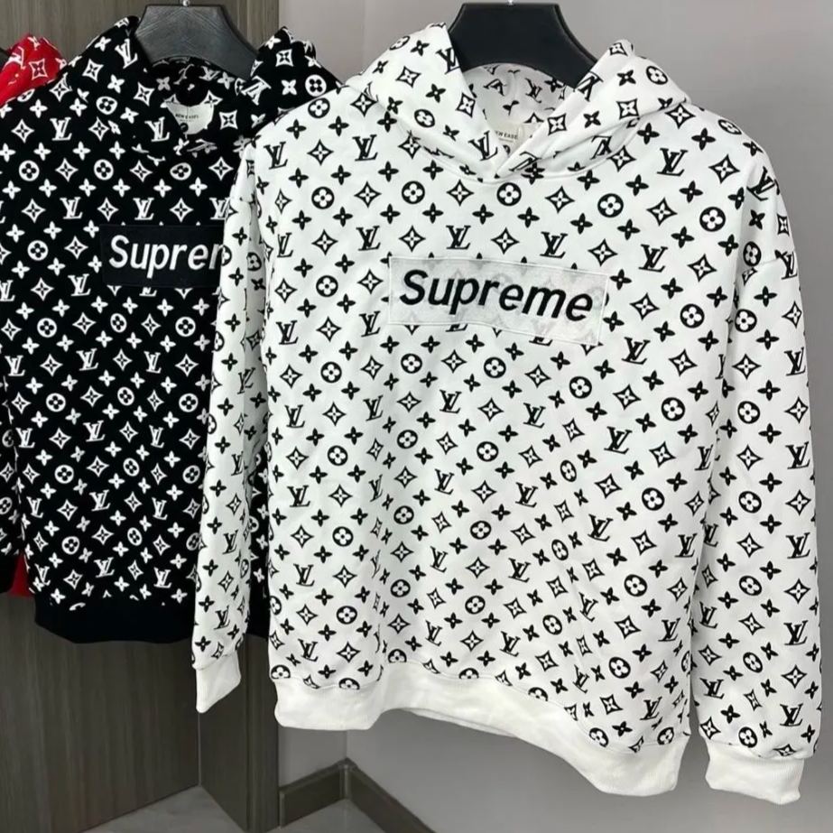 『L-5XL』男女兼用のゆったりとした着心地のフード付きスウェットシャツ