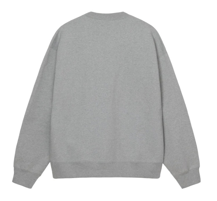 関税込★Stussy★STUSSY & NIKE ACID WASH FLEECECREW dark grey