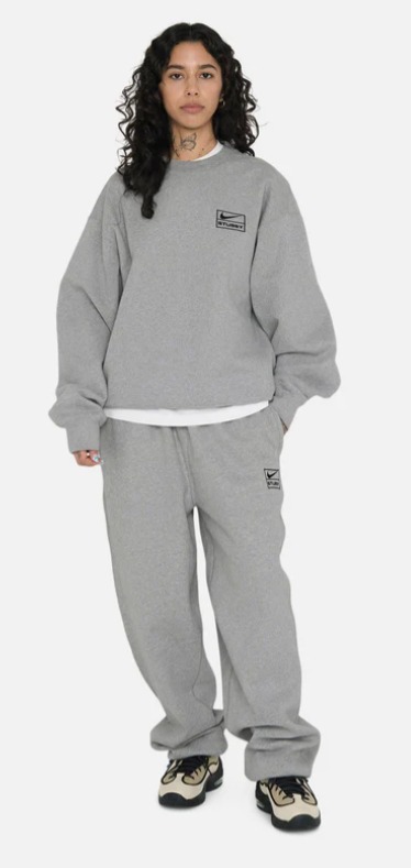 関税込★Stussy★STUSSY & NIKE FLEECE PANT★dark grey heather