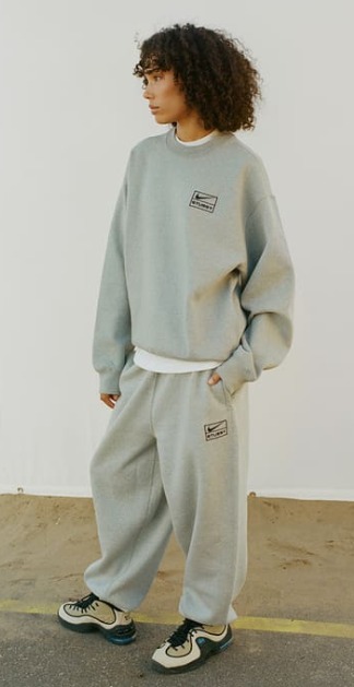 関税込★Stussy★STUSSY & NIKE FLEECE PANT★dark grey heather