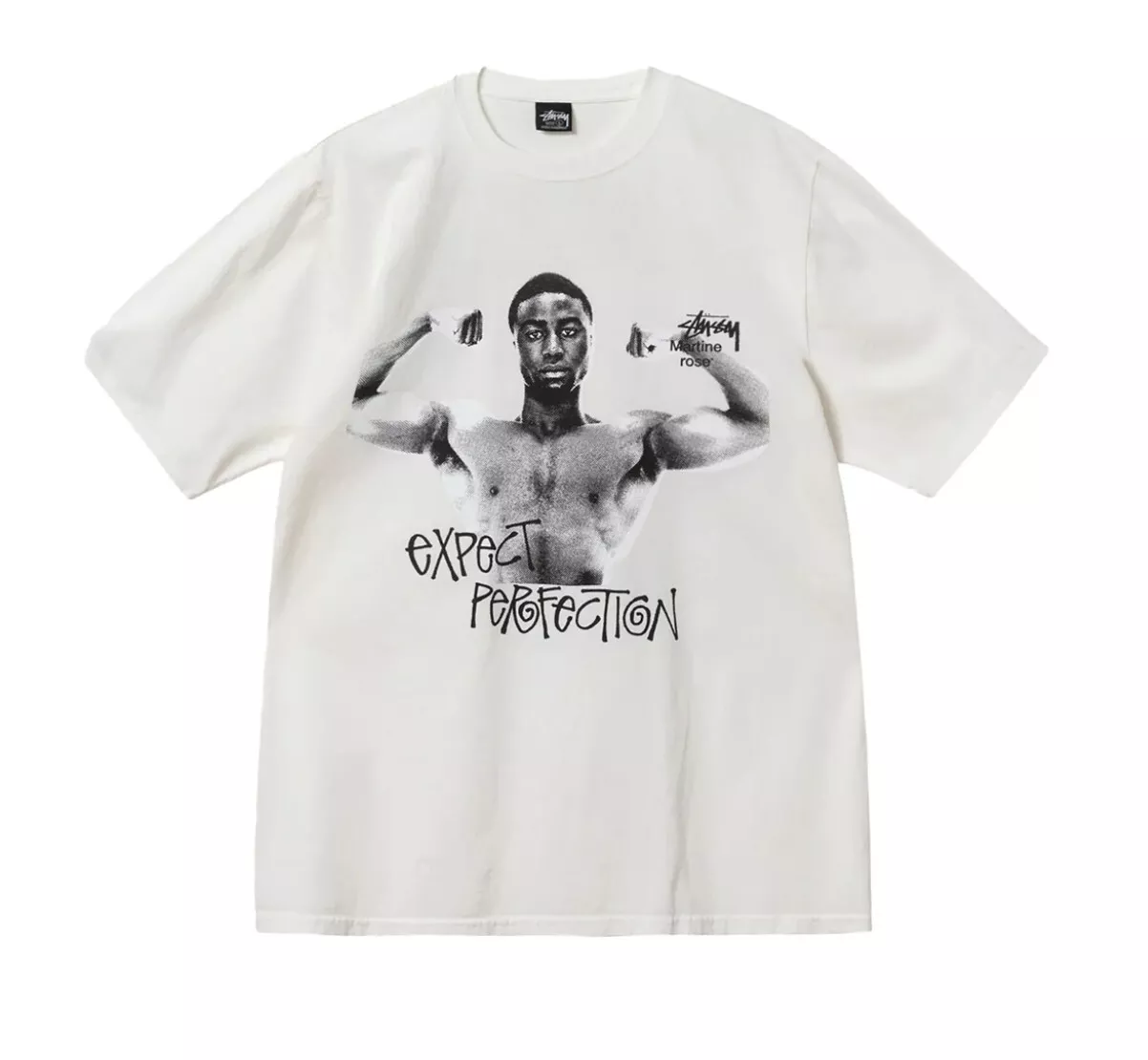 Stussy x Martine Rose Collage Pigment Dyed Tee